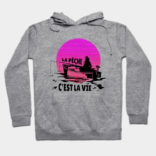 Fishing french mode transdparant Hoodie